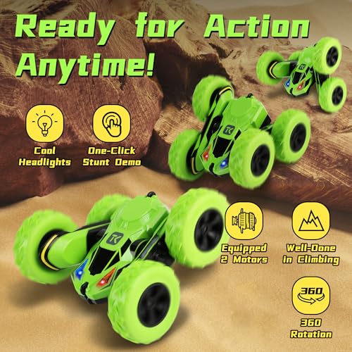 Threeking RC Stunt Cars Remote