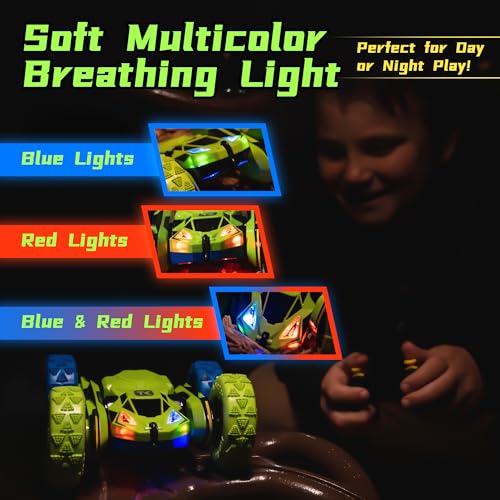 Threeking RC Stunt Cars Remote