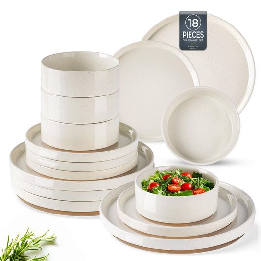 AmorArc Ceramic Dinnerware Set for 6