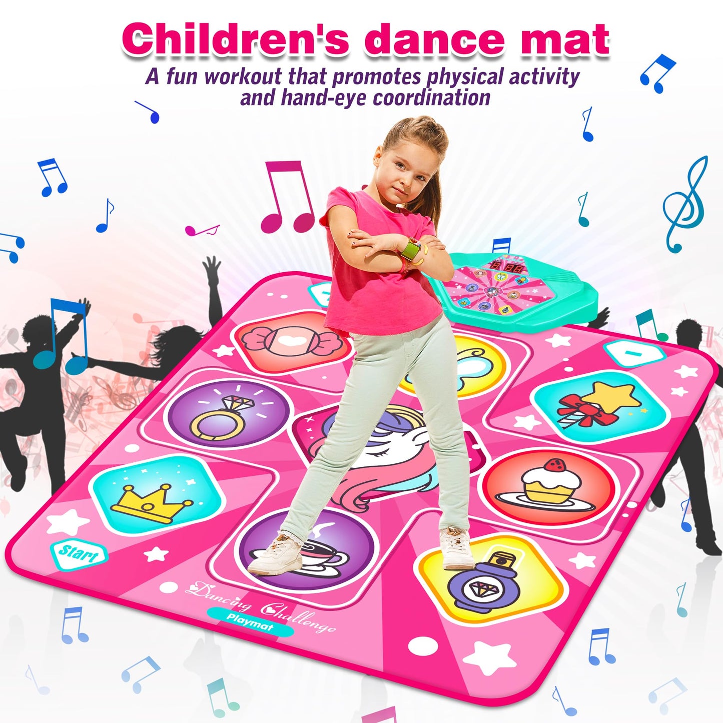 Kusntin Unicorn Dance Mat